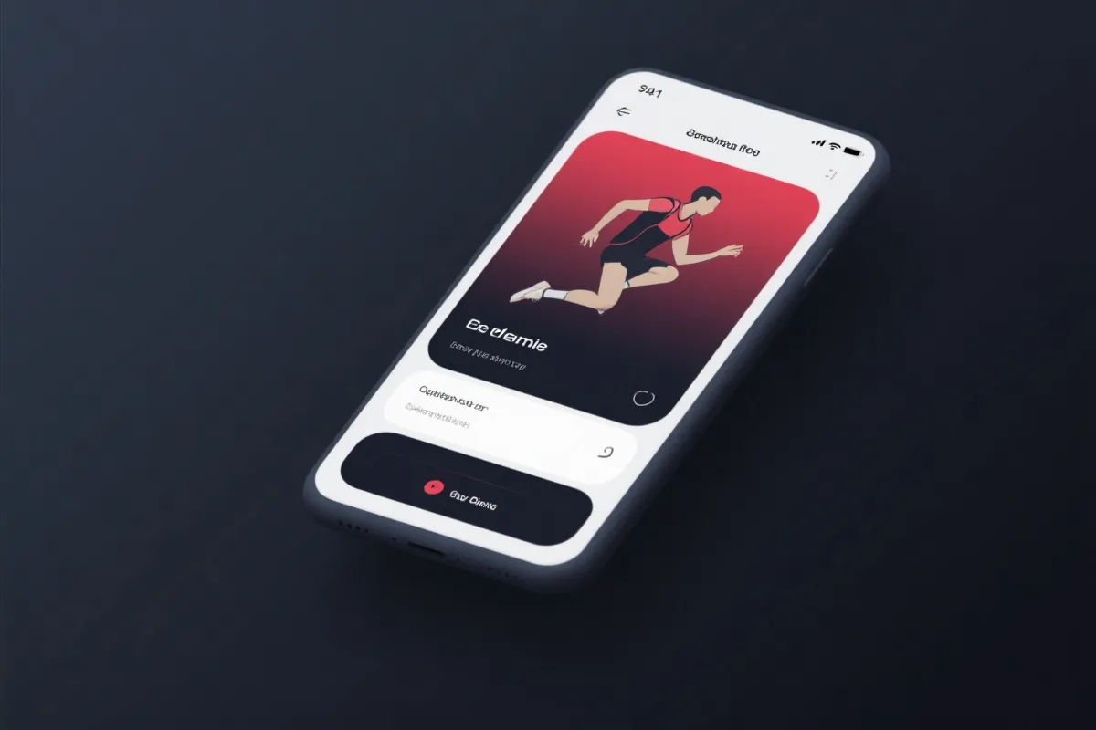 乐竞体育 APP 界面示意